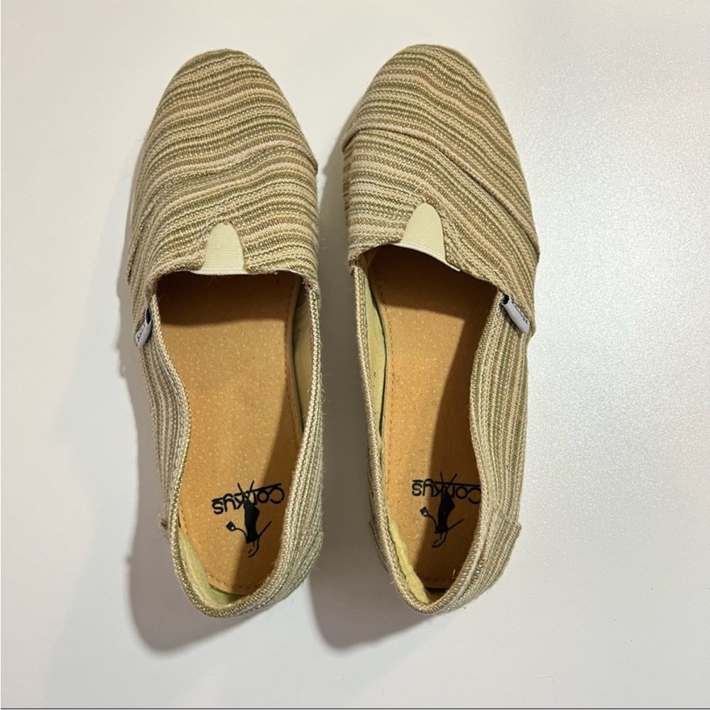 Corky's Women's Size 8 Beach Slip On Fashion Shoes Casual Tan Brown